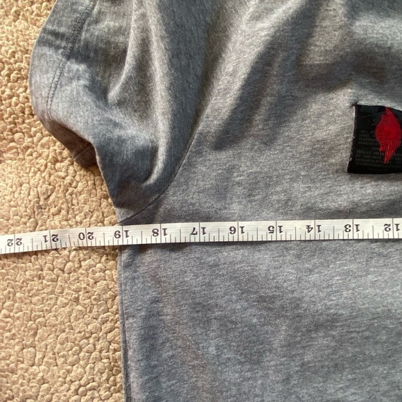 Vintage ‘00 Air Jordan Jumpman Wings Gray T-Shirt Size: Medium - Picture 8 of 8